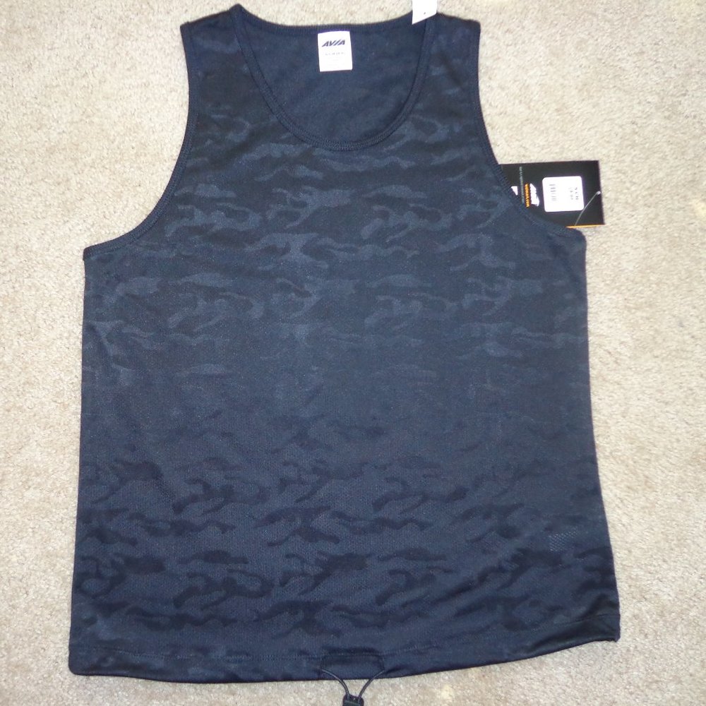 Avia Black Commuter Tank Top, Female, size small